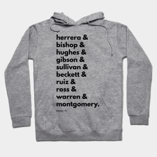 Season 6 Squad Goals - Station 19 (Black Text) Hoodie